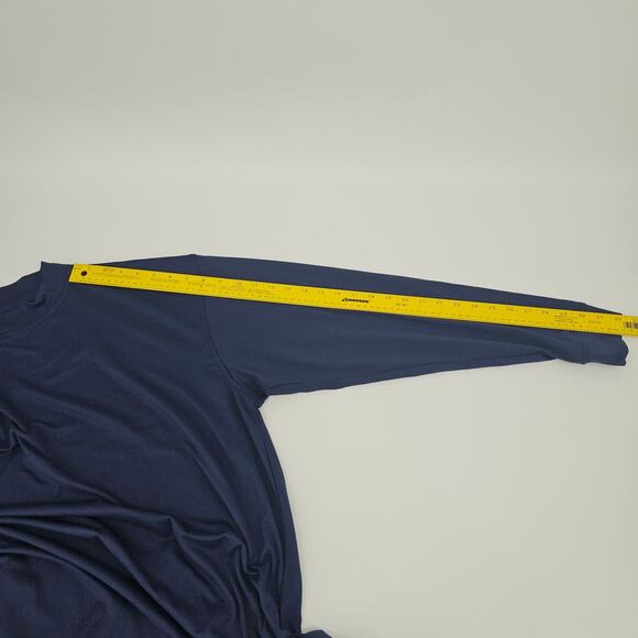 Bolle Golf Tech Navy Blue Long Sleeve Activewear T-Shirt Layer Men's Size L 3040 - Picture 6 of 7